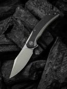 WE19022F1 Couteau We Knife Snick Black G10/Titanium Lame Acier CPM 20CV IKBS - Livraison Gratuite 