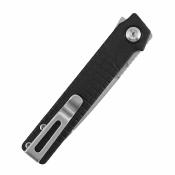 B2123A3 Couteau Kitpu Tenable Knives | Lame Acier Nitro-V SW Drop Point | Manche Plaquettes Black Frag Pattern G10 | Liner Lock | Livraison Gratuite