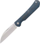 BC484MB Couteau Bear & Son 484MB Blue Lame Wharncliffe Acier D2 Slipjoint USA - Livraison Gratuite