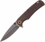 BR0581B Browning Buckmark Slim - Couteau Lame Acier D2 Manche Polymère Bronze Liner Lock  - Livraison Gratuite