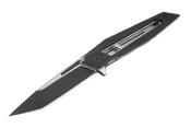 BRB280 Couteau Brous Blades Graviton Lame Tanto Acier D2 Manche G10 Noir USA - Livraison Gratuite
