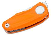 BTKG38C Couteau Bestech Tulip Orange Lame Tanto Acier 14C28N IKBS - Livraison Gratuite