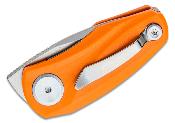 BTKG38C Couteau Bestech Tulip Orange Lame Tanto Acier 14C28N IKBS - Livraison Gratuite