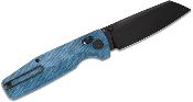 BTKG56C2 Couteau Bestech Slasher Blue Lame Acier D2 Blackwash IKBS - Livraison Gratuite