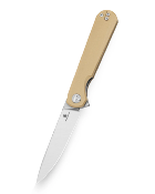 BTKMK13C Couteau Bestechman Flick Linerlock Drop Point Acier D2 Manche G10 Khaki Ball Bearing - Livraison Gratuite