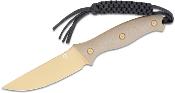 CIVC230412 Poignard CIVIVI Stormridge Tan Lame Acier Nitro-V Desert Tan Stonewashed Etui Kydex - Livraison Gratuite