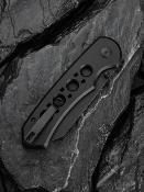 CIVC240671  Couteau CIVIVI Pragma Prime Wharncliffe Lame Acier Sandvik 14C28N Manche Aluminium Black Button Lock - Livraison Gratuite