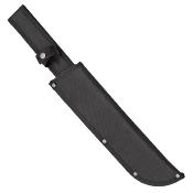 CN211558 Bowie Rite Edge Slate Machete Black Lame Acier Inox Etui Nylon - Livraison Gratuite