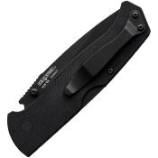 CS26WDBKBK Couteau Cold Steel Air Lite Drop Point AUS-10 Black - Livraison Gratuite