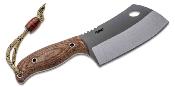 CTK20114HC Condor Primal Cleaver Lame Carbone 1095 Etui Cuir El Salvador - Livraison Gratuite