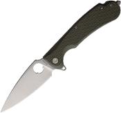 DGRRSFOLSW Couteau DAGGERR Resident Lame Acier 8Cr14MoV Stonewash Manche FRN Vert Olive Liner Lock - Livraison Gratuite