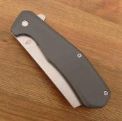 G1807 Gerber Asada | Couteau Lame Cleaver Acier 7Cr17MoV | Manche Onyx Black Aluminum Framelock - Livraison Gratuite