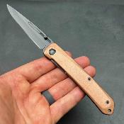 G4057 Gerber Affinity – Couteau Pliant Lame Acier D2 Drop Point Black, Manche Cuivre/Acier, Frame Lock – Livraison Gratuite