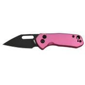 J1933BPK Couteau CJRB Mini Pyrite Pink Wharncliffe Lame Acier AR-RPM9 Button Lock IKBS - Livraison Gratuite