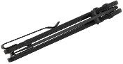 J1953BBK Couteau CJRB Lyrid Lame Acier AR-RPM9 Manche G10 Black Crossbar Roulement à Billes - Livraison Gratuite