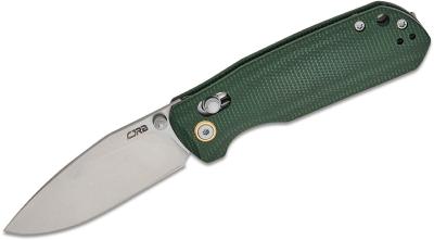 J1954MGN Couteau CJRB DCA Maximal Green Lame Drop Point Acier AR-RPM9 IKBS - Livraison Gratuite