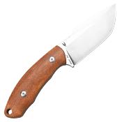 J1958WD Couteau CJRB Mutt Lame Drop Point Harpoon AR-RPM9 Sand Polish Manche Bois Étui Kydex  – Livraison Gratuite