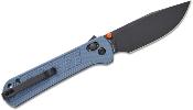 J1960BGY Couteau CJRB Bolt Blue Lame Drop Point Acier AR-RPM9 Manche G10 Recoil Lock - Livraison Gratuite