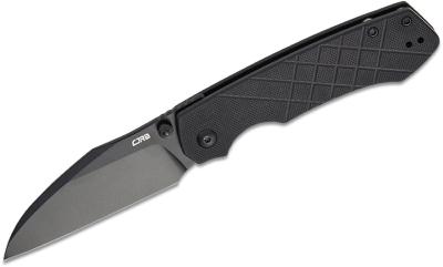 J1962BBK Couteau CJRB Kestrel Lame Acier AR-RPM9 Blk Manche G10 Black Linerlock - Livraison Gratuite