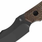 KI1122A1 Couteau Kizer Bone | Lame Acier CPM 3V Matte DLC | Manche Micarta Norplex Ultrex | Housse Kydex - Livraison Gratuite