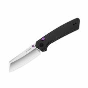 Ki3693A2 Couteau Kizer Madrac Premium | Lame Acier S45VN Reverse Tanto | Manche Aluminium Black | Button Lock | Livraison Gratuite