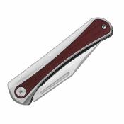 Ki3732A2 Couteau Pliant Kizer Melody Lame Acier S35VN (HRC 60-62) Manche Aluminium et Bois de Rose Panama Slip Joint Livraison Gratuite
