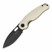 KIV3770A3 Kizer Seagull | Couteau Pliant EDC | Lame 14C28N | Manche Aluminium Ivory| Verrouillage Liner Lock - Livraison Gratuite