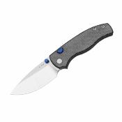 KIV3801A1 Couteau Kizer Glaux Lame Acier 14C28N Satin Manche Micarta Noir Norplex - Livraison Gratuite