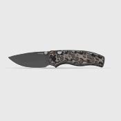 KIV3801A2 Couteau Kizer Glaux | Lame Acier 14C28N Gray PVD | Manche Micarta Black Vortex | Livraison Gratuite
