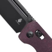 KIV4481C1 Couteau Kizer Escort Red Lame Acier 154CM IKBS - Livraison Gratuite