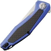 KS4037BLU Couteau Kershaw Atmos Blue G10/FCarbon Lame Acier 8Cr13MoV IKBS - Livraison Gratuite