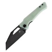 KT1033A6 Couteau KANSEPT Egress Jade G10 Lame Acier 14C28N Tanto Reverse - Livraison Gratuite