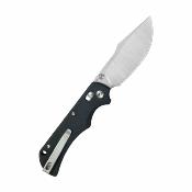 KUB503A Kubey Iguana Couteau Lame Acier D2 Stonewash Manche G10 Black Crossbar Lock - Livraison Gratuite