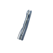 KUB901U Kubey Calyce – Couteau Pliant EDC | Lame Drop Point Acier 14C28N | Manche G10 Blue | Liner Lock | IKBS - Livraison Gratuite