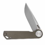 MR690 Marbles Linerlock – Couteau pliant Lame Acier D2 Satin Manche Brown Micarta - Livraison Gratuite