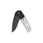 QS157E2 Couteau QSP Vault Drop Point Lame Acier 14C28N Blk Manche G10 Aluminium Glyde Lock - Livraison Gratuite