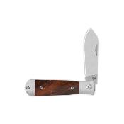 QS167D Couteau QSP Jumping Jack — Lame Clip Point Acier 14C28N, Manche Desert Ironwood Slip Joint - Livraison gratuite