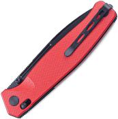 RS7652RB Couteau Real Steel HUGINN Red Lame Acier VG-10 Black - Livraison Gratuite