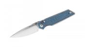 RS7711D Couteau Real Steel Sacra Denim Lame Acier K110 Stonewash - Livraison Gratuite