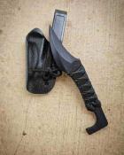 RVC012V2 Revenant Corps Talon V2 – Couteau Kiridashi pikal lame G10 Manche tsukomaki chanvre époxy étui Boltaron USA – Livraison Gratuite