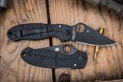 SC223GMCBKP Couteau Spyderco Para 3 Salt Lame Clip Point Acier CPM-MagnaCut Compression Lock Fabriqué aux États-Unis - Livraison Gratuite