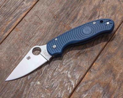 SC223PCBL Couteau Spyderco Paramilitary 3 Lame CPM-SPY27 Manche FRN Made USA - Livraison Gratuite