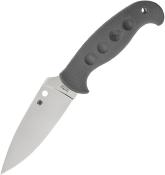 SCFB05PGY Couteau Spyderco Temperance Gray Lame Acier CPM-CruWear Etui Boltaron Japan - Livraison Gratuite
