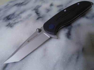 Lot de 3 SW1100067 Couteau Smith&Wesson  | Lame Tanto Acier 8Cr13MoV Manche nylon Linerlock Clip - Livraison Gratuite