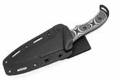 TPSDIV01 Couteau TOPS Knives Sidekick Diver | Lame Acier N690Co Black | Manche G10 Noir/Gris | Housse Kydex USA | Livraison Gratuite