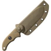 TPWSG02 Couteau Fixe TOPS Wilderness Guide 23 Lame Acier 1095 Manche Micarta Vert Étui Kydex Made In USA - Livraison Gratuite