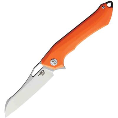 BTKG28B Couteau Bestech Knives Platypus Manche Orange Acier D2 - Livraison Gratuite