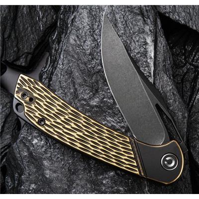 CIVC2005E Couteau Civivi Dogma Brass Acier D2 Roulements à Billes - Livraison Gratuite