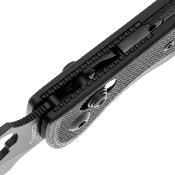 DGRFM022SBKB — Couteau Daggerr Sting Slim Lame Acier VG-10 PVD Noir Manche G10 Noir Crossbar Lock Livraison Gratuite