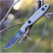Couteau ESEE Camp-Lore Black Oxide 1095 Etui Cuir USA ESCR25BO - Free Shipping